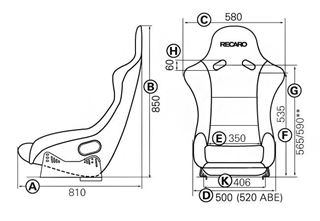 Pole Position Seat Size