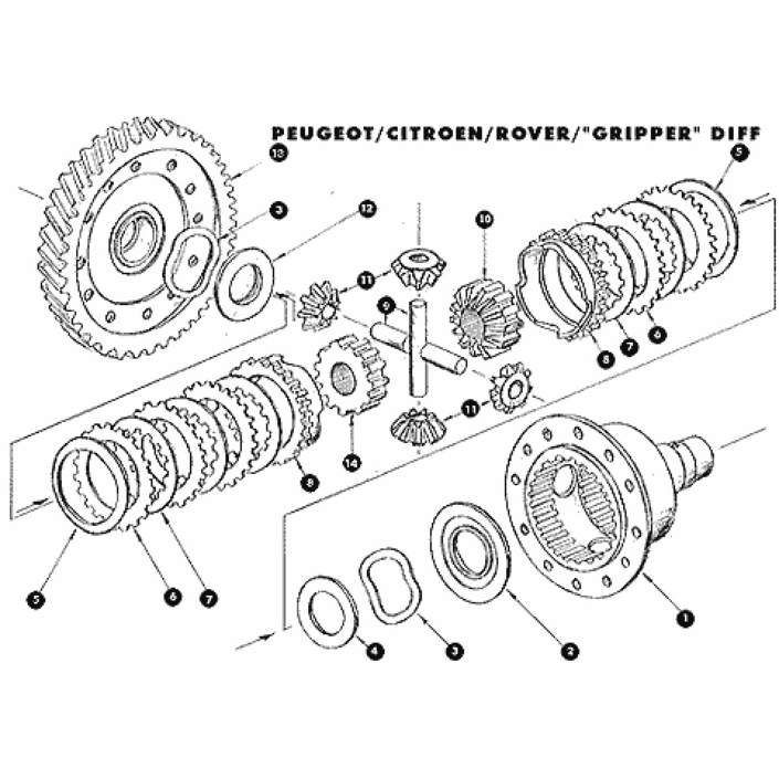 Lsd Spring Loader Gripper Large LSD Service Kit - montgomery-motorsport